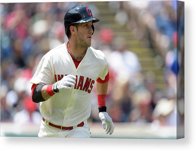 Second Inning Canvas Print featuring the photograph Yan Gomes by Jason Miller