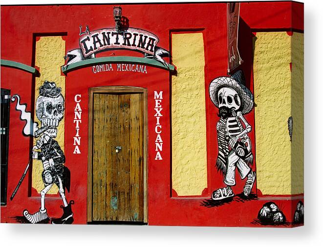 Travel Canvas Print featuring the photograph Mexico by Claude Taylor