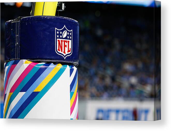 Detroit Canvas Print featuring the photograph NFL: OCT 08 Panthers at Lions #10 by Icon Sportswire