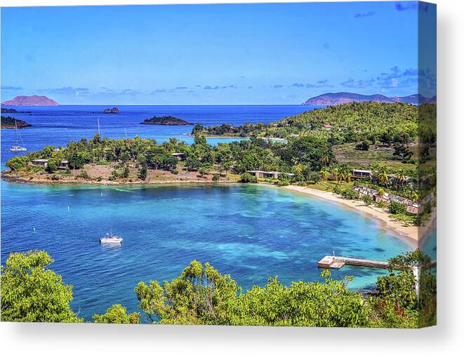 St. John United States Virgin Islands Canvas Print featuring the photograph St. John United States Virgin Islands #11 by Paul James Bannerman