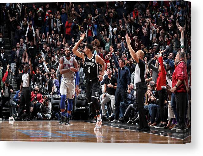 Spencer Dinwiddie Canvas Print featuring the photograph Spencer Dinwiddie #16 by Nathaniel S. Butler