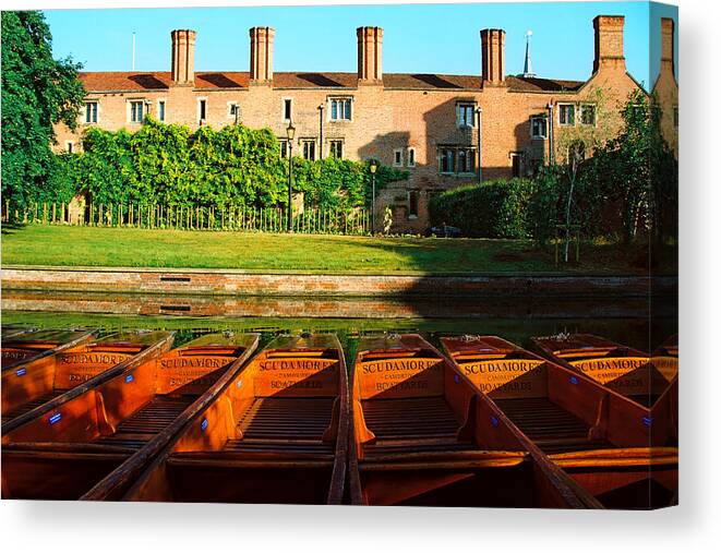  Canvas Print featuring the photograph England #18 by Claude Taylor