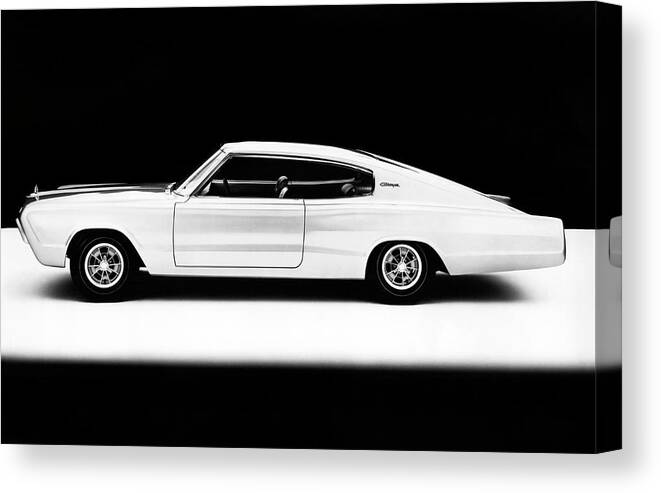 1960s Canvas Print featuring the photograph 1965 Dodge Charger II by Underwood Archives
