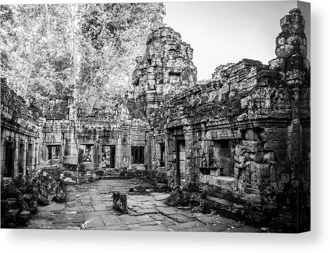 Angkor Canvas Print featuring the photograph Angkor wat. Cambodia #2 by Lie Yim