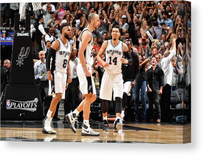 Playoffs Canvas Print featuring the photograph Danny Green by Jesse D. Garrabrant