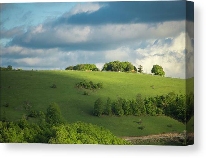 Village Canvas Print featuring the photograph Nature #2 by Bess Hamiti