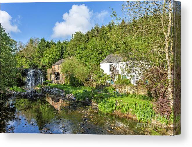 App Canvas Print featuring the photograph Rutter Falls #2 by Tom Holmes Photography