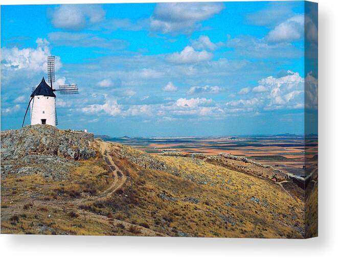 Travel Canvas Print featuring the photograph Spain #2 by Claude Taylor