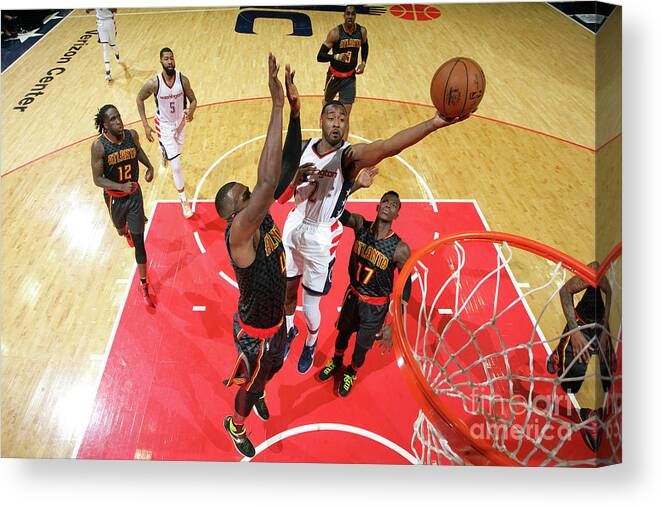 John Wall Canvas Print featuring the photograph John Wall #20 by Ned Dishman