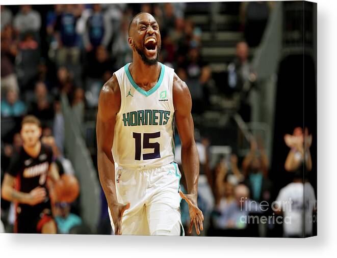 Kemba Walker Canvas Print featuring the photograph Kemba Walker by Kent Smith