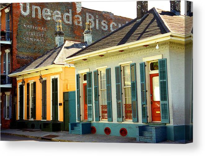 Travel Canvas Print featuring the photograph New Orleans by Claude Taylor