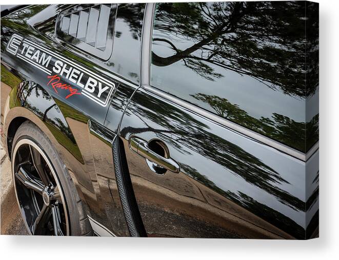 2007 Ford Shelby Gt350 Mustang Canvas Print featuring the photograph 2007 Ford Mustang Shelby GT 350 X148 by Rich Franco