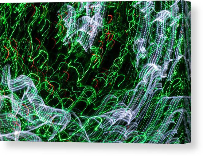 2010s Canvas Print featuring the photograph 201812010- Swirling Motion Blur 20 by Alan Tonnesen