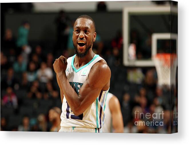 Kemba Walker Canvas Print featuring the photograph Kemba Walker #23 by Kent Smith