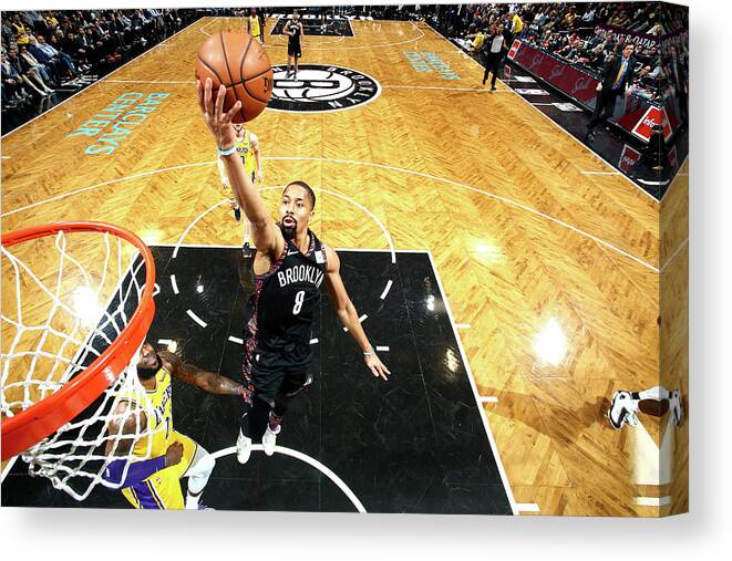 Spencer Dinwiddie Canvas Print featuring the photograph Spencer Dinwiddie #26 by Nathaniel S. Butler