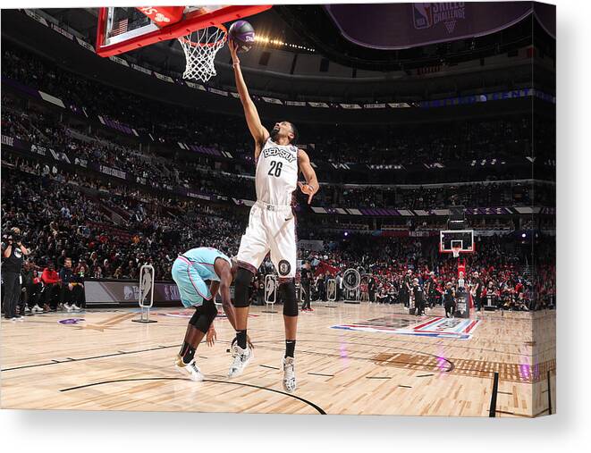 Spencer Dinwiddie Canvas Print featuring the photograph Spencer Dinwiddie #29 by Nathaniel S. Butler