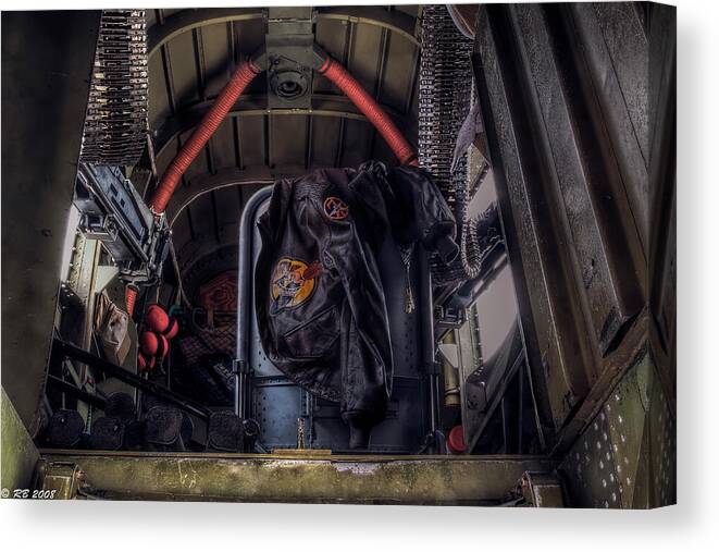 Bomber Jacket Canvas Print featuring the photograph Back In Time #3 by Richard Bean