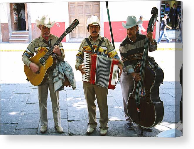 Travel Canvas Print featuring the photograph Mexico by Claude Taylor
