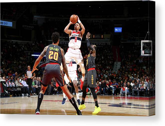 Nba Pro Basketball Canvas Print featuring the photograph Tim Frazier by Ned Dishman