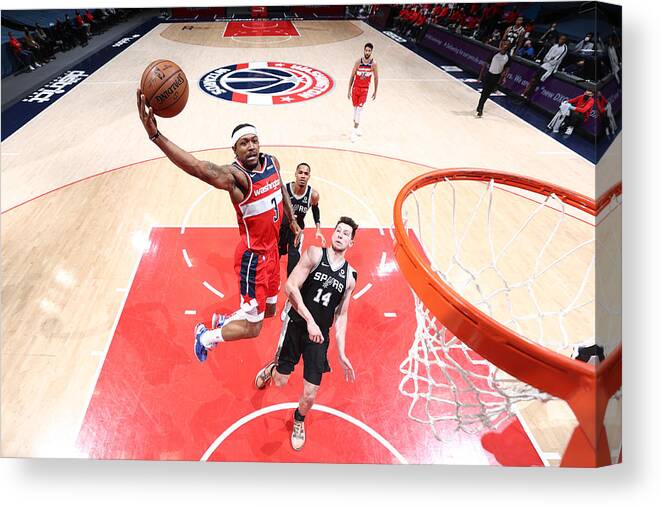Bradley Beal Canvas Print featuring the photograph Bradley Beal #30 by Ned Dishman