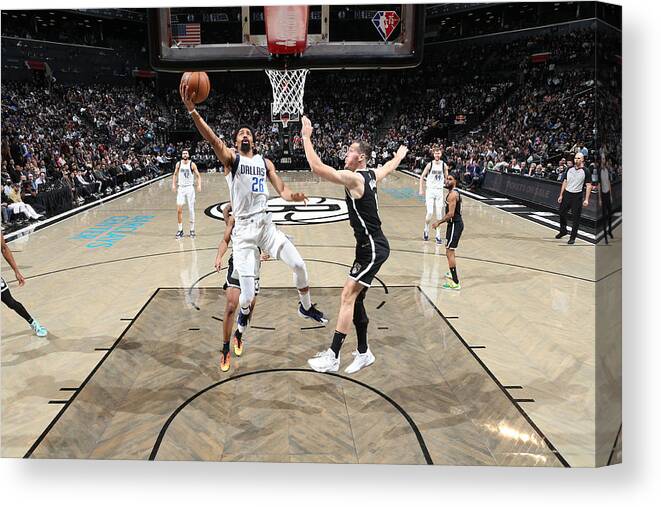 Spencer Dinwiddie Canvas Print featuring the photograph Spencer Dinwiddie #31 by Nathaniel S. Butler