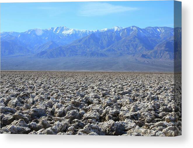 California Canvas Print featuring the photograph Death Valley National Park #4 by Jonathan Babon