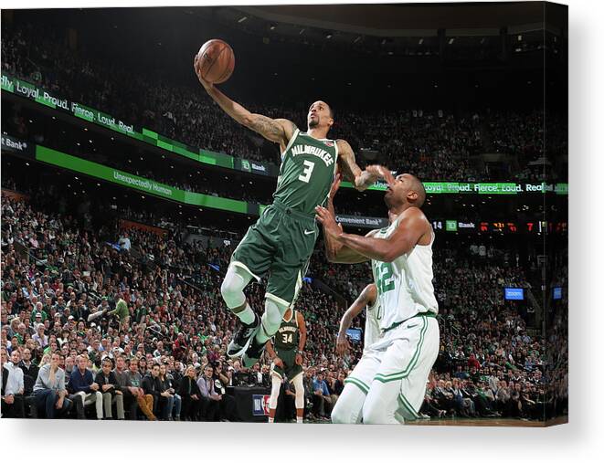 George Hill Canvas Print featuring the photograph George Hill by Nathaniel S. Butler