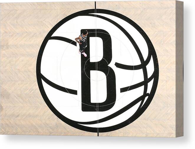 Nba Pro Basketball Canvas Print featuring the photograph Kyrie Irving by Nathaniel S. Butler