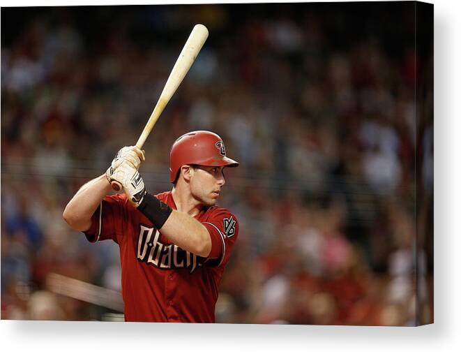 People Canvas Print featuring the photograph Paul Goldschmidt #5 by Christian Petersen