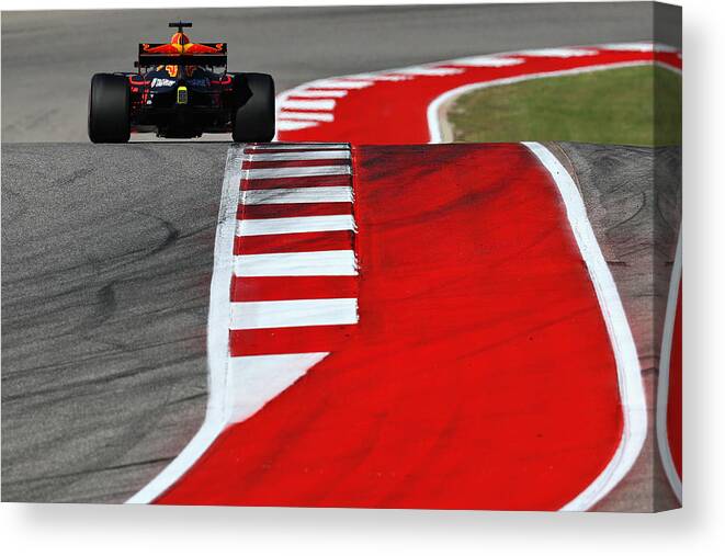 Formula One Grand Prix Canvas Print featuring the photograph F1 Grand Prix of USA #56 by Mark Thompson