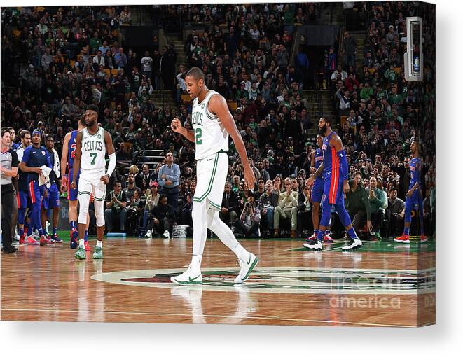 Nba Pro Basketball Canvas Print featuring the photograph Al Horford by Brian Babineau