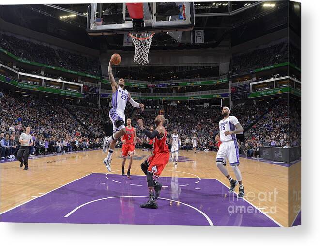 Ben Mclemore Canvas Print featuring the photograph Ben Mclemore #6 by Rocky Widner