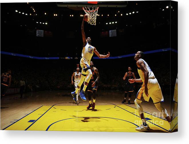 Kevin Durant Canvas Print featuring the photograph Kevin Durant #6 by Garrett Ellwood