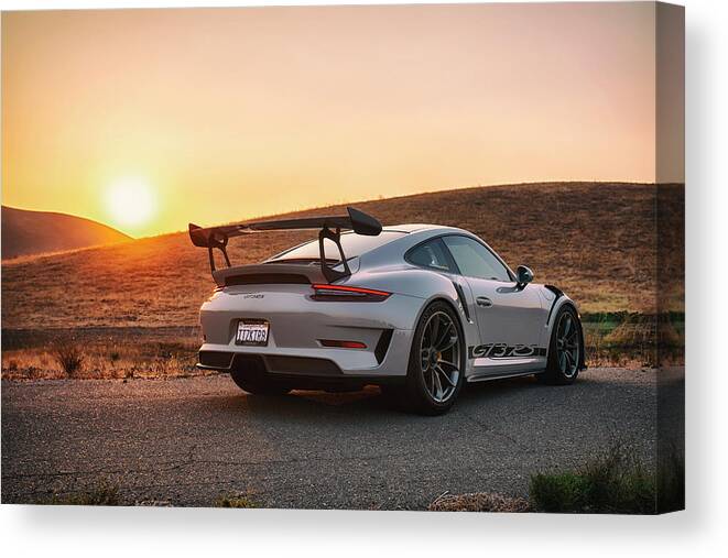 Cars Canvas Print featuring the photograph #Porsche #911 #GT3RS #Print #64 by ItzKirb Photography