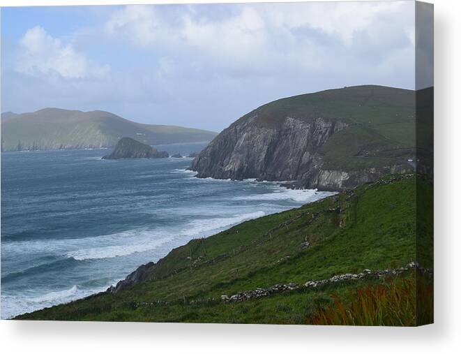 Ireland Canvas Print featuring the photograph Dingle Peninsula #7 by Curtis Krusie