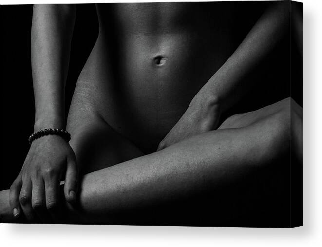 Nude Canvas Print featuring the photograph Fiat Lux #7 by Aleksandar Tomovski