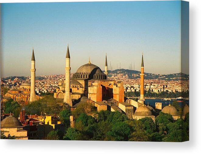  Canvas Print featuring the photograph Istanbul #7 by Claude Taylor