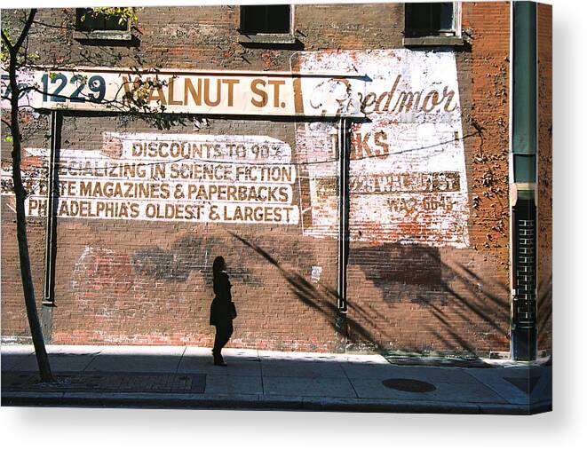  Canvas Print featuring the photograph Philadelphia #7 by Claude Taylor