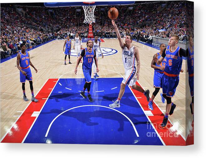 Nba Pro Basketball Canvas Print featuring the photograph T.j. Mcconnell by Jesse D. Garrabrant