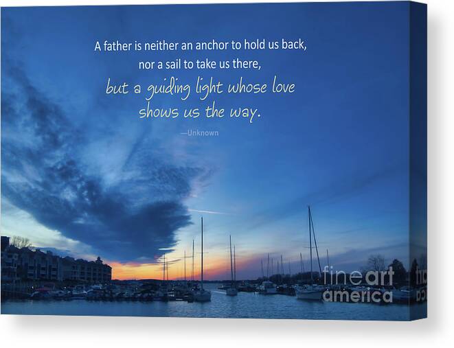 Guiding Light Canvas Print featuring the photograph A Guiding Light by Amy Dundon