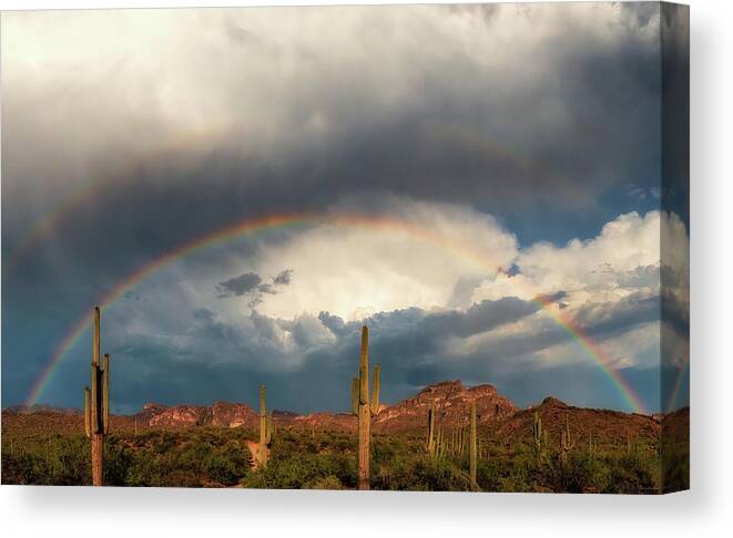 Arizona Canvas Print featuring the photograph A Promise Made by Rick Furmanek