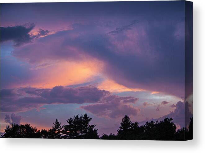 Clouds Canvas Print featuring the photograph After the Rain by George Pennington