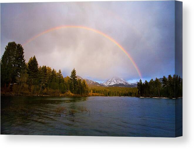 Scenics Canvas Print featuring the photograph After the storm by Www.brianruebphotography.com