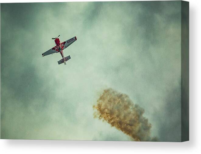 Aircraft Canvas Print featuring the photograph Aircraft #1 by Yancho Sabev Art