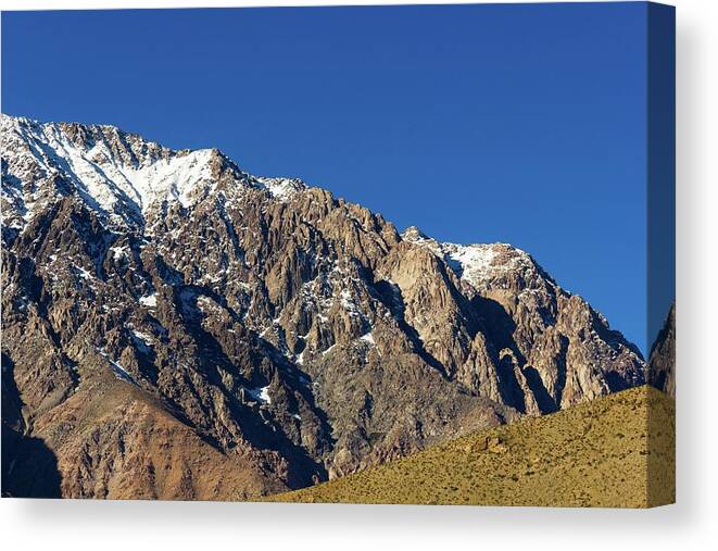 Adventure Canvas Print featuring the photograph Andes Mountains Valle del Elqui by Josu Ozkaritz
