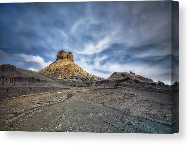 Utah Canvas Print featuring the photograph Another World by Robert Fawcett