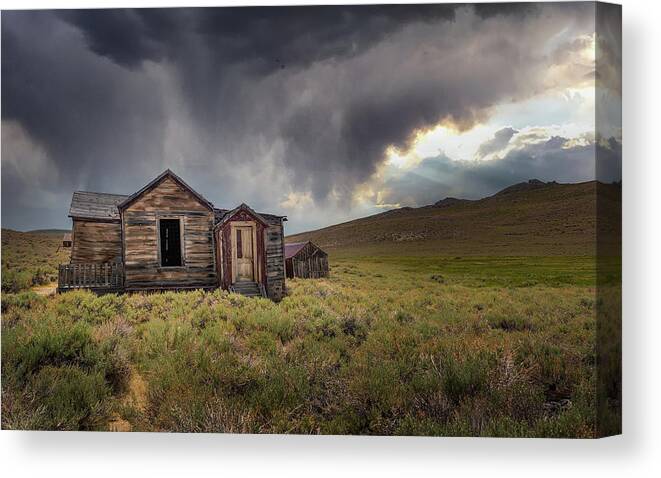 Landscape Canvas Print featuring the photograph Auntie Em by Laura Macky