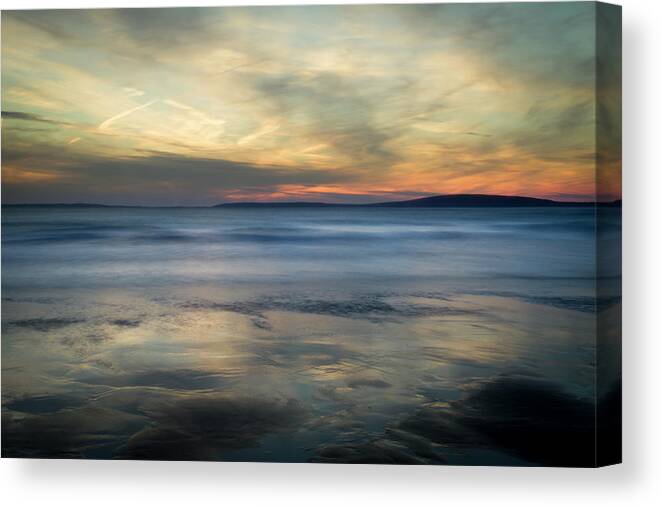 Sunset Canvas Print featuring the photograph Ballybunion Dreamscape II by Mark Callanan