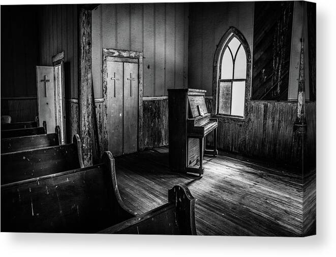 Ruins Canvas Print featuring the photograph Be Still by KC Hulsman
