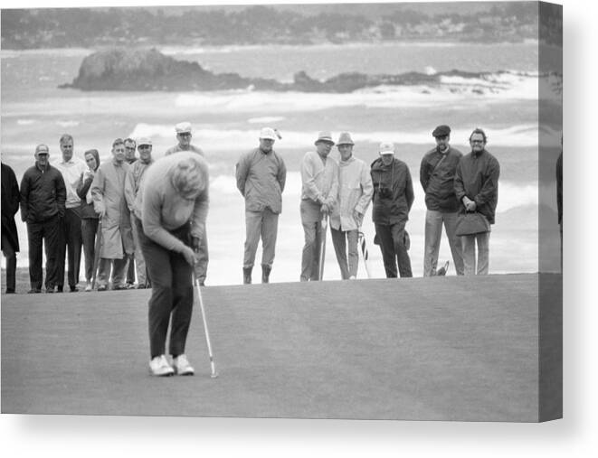 California Canvas Print featuring the photograph Bing Crosby National Pro-Am by Martin Mills